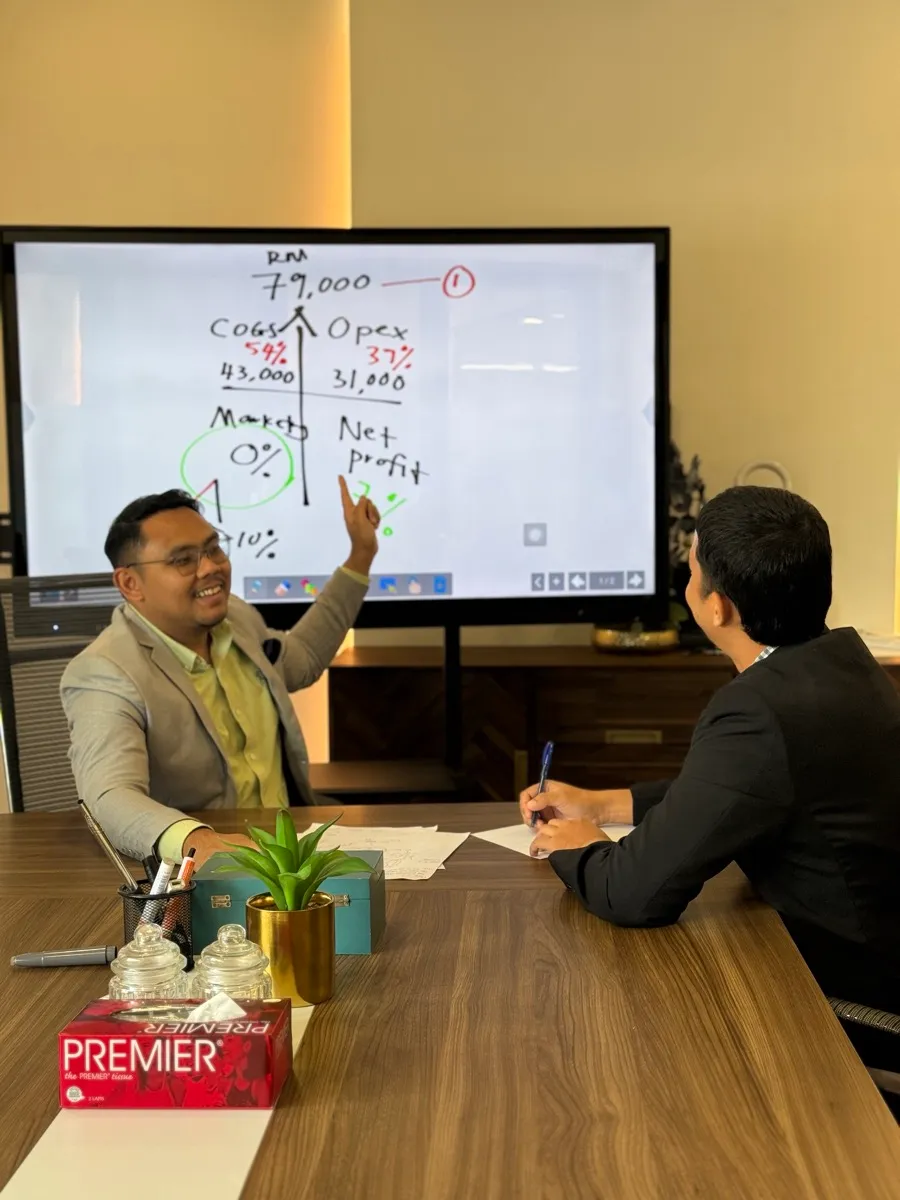 Owner mendapatkan clarity dalam sesi Business Health Check