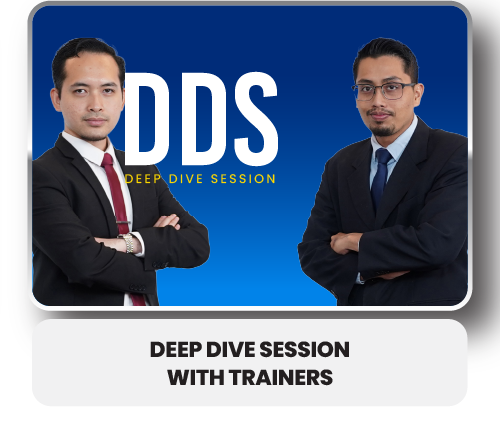 #4 DEEP DIVE SESSION WITH TRAINERS (ONLINE SESSION)